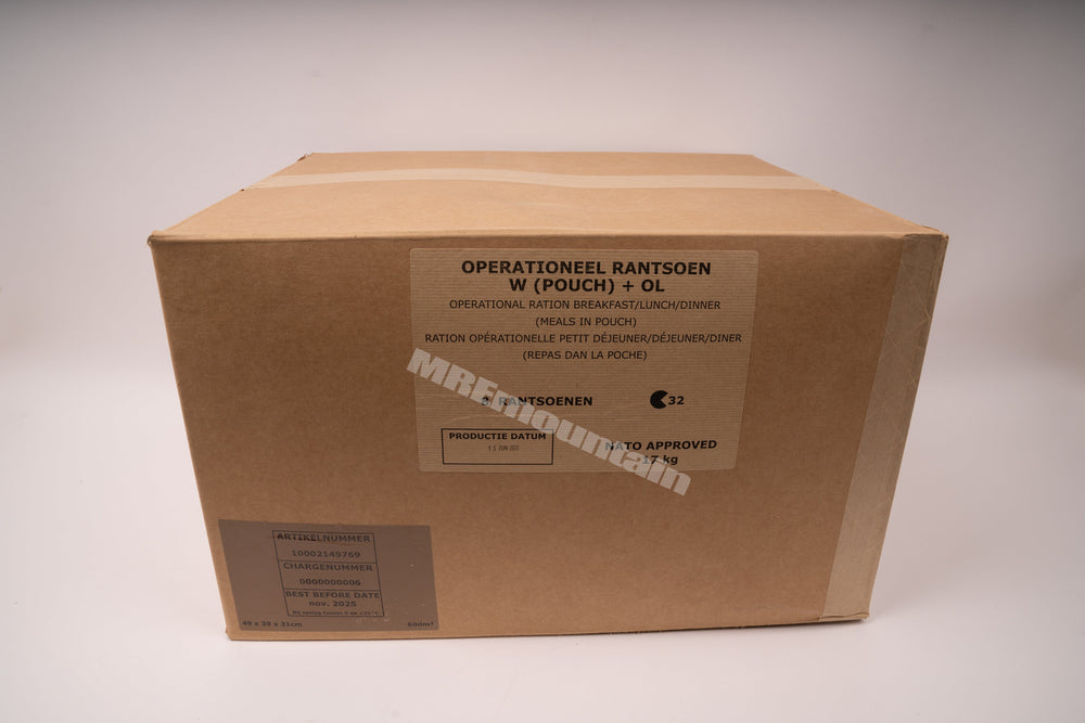 Dutch Armed Forces Operational Ration 2026 BBD