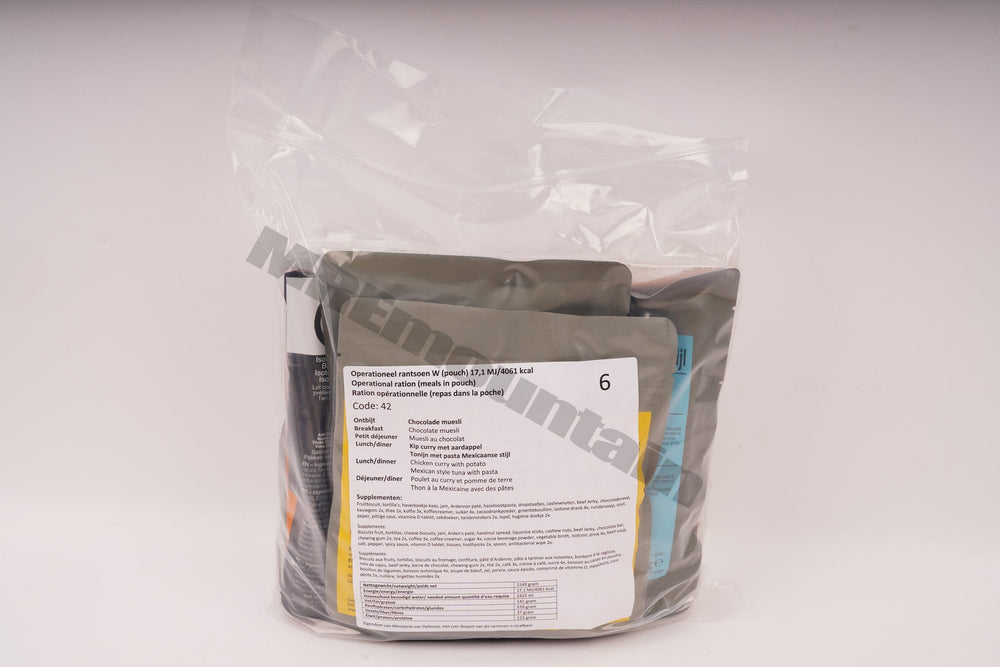 Dutch Armed Forces Operational Ration 2026 BBD