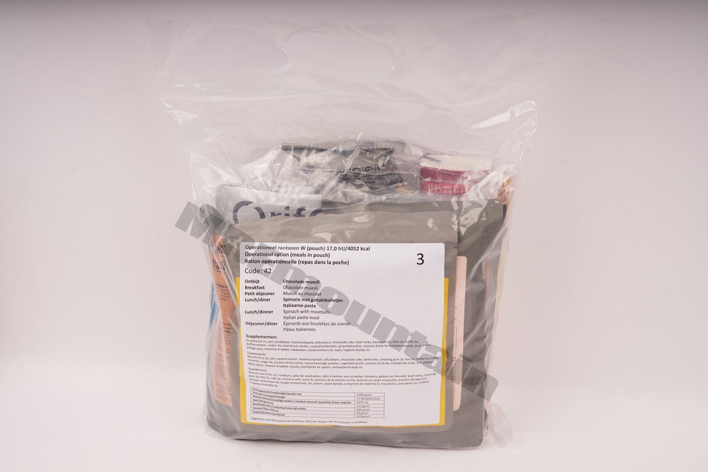 Dutch Armed Forces Operational Ration 2026 BBD