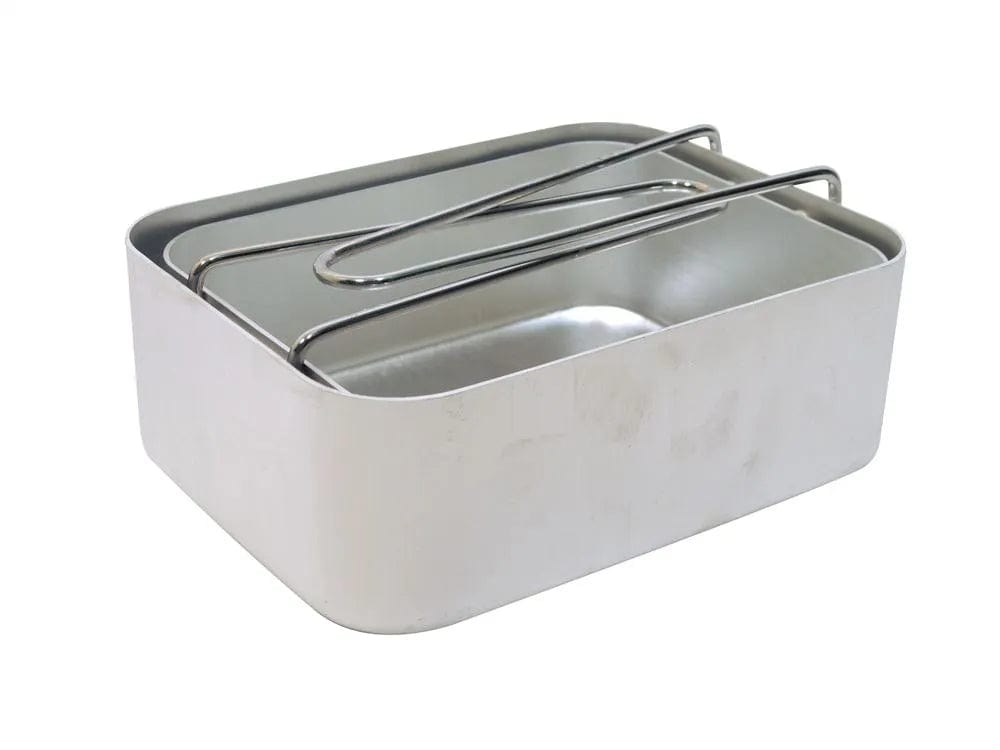 British Army Folding Mess Tin Kit with handles