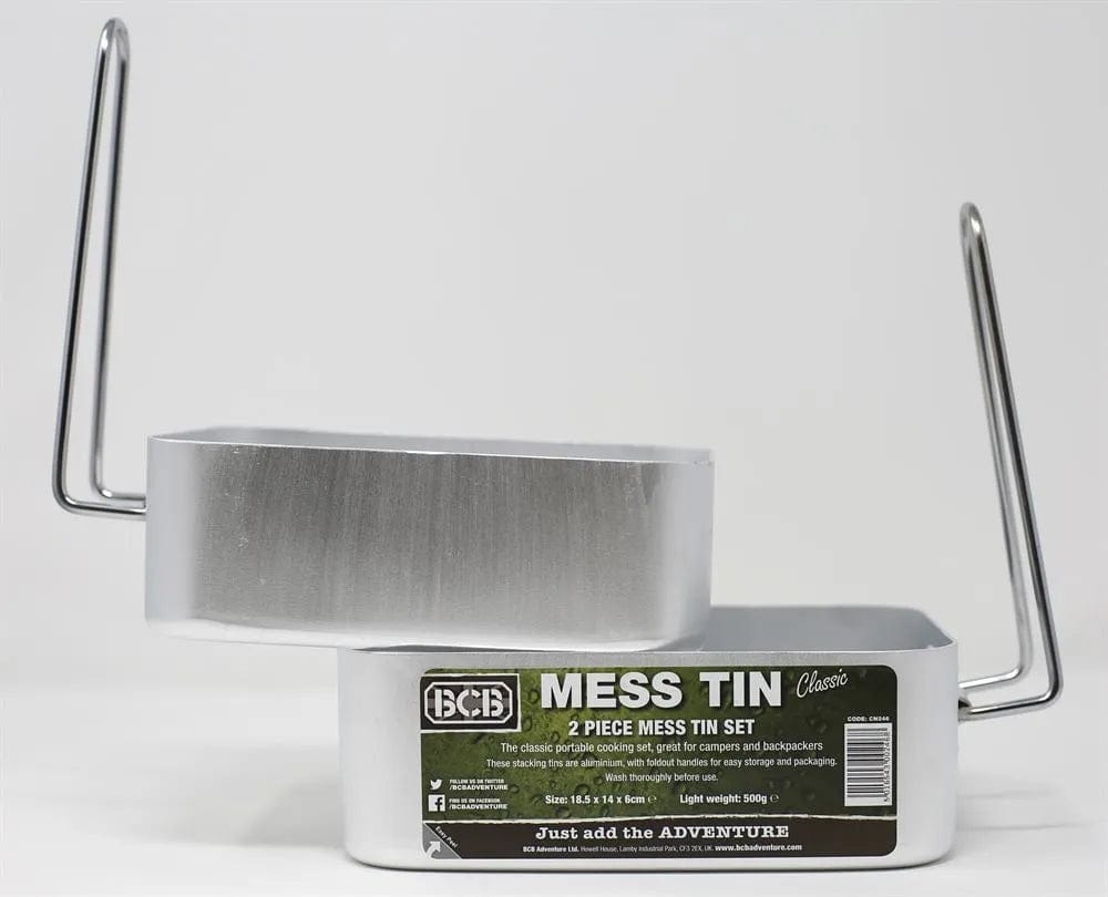 British Army Folding Mess Tin Kit with handles