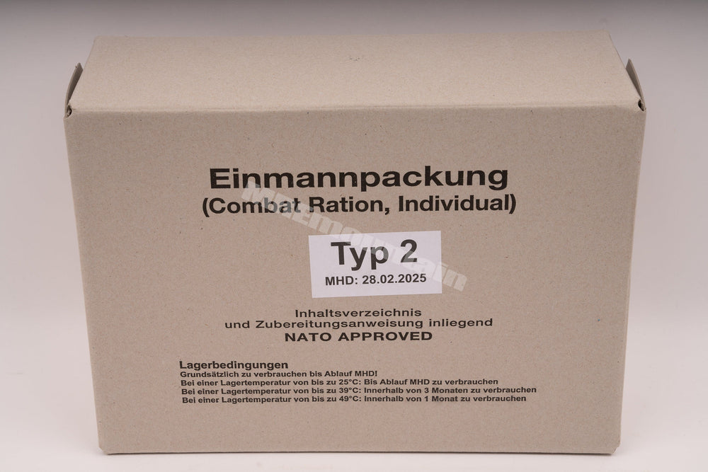 Duitse strijdkrachten EPA 24-uurs gevechtsrantsoen