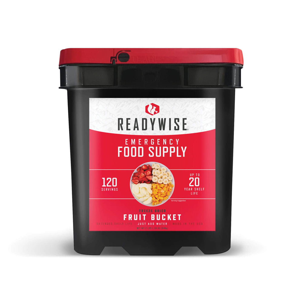 ReadyWise 120 Serving Freeze Dried Fruit Bucket