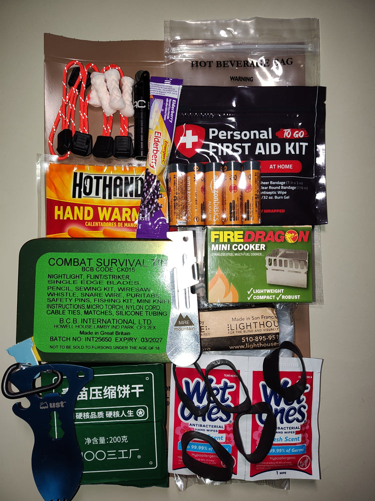 MREmountain Custom Mini Go Bag Survival Kit
