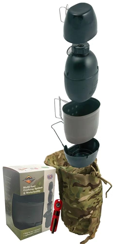 NATO BCB Bushcraft Multi-Fuel Cooking System (5 Piece Set)