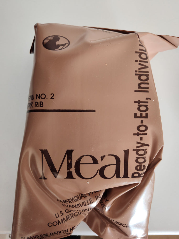 Rare and Discontinued Vintage USA MRE Menus