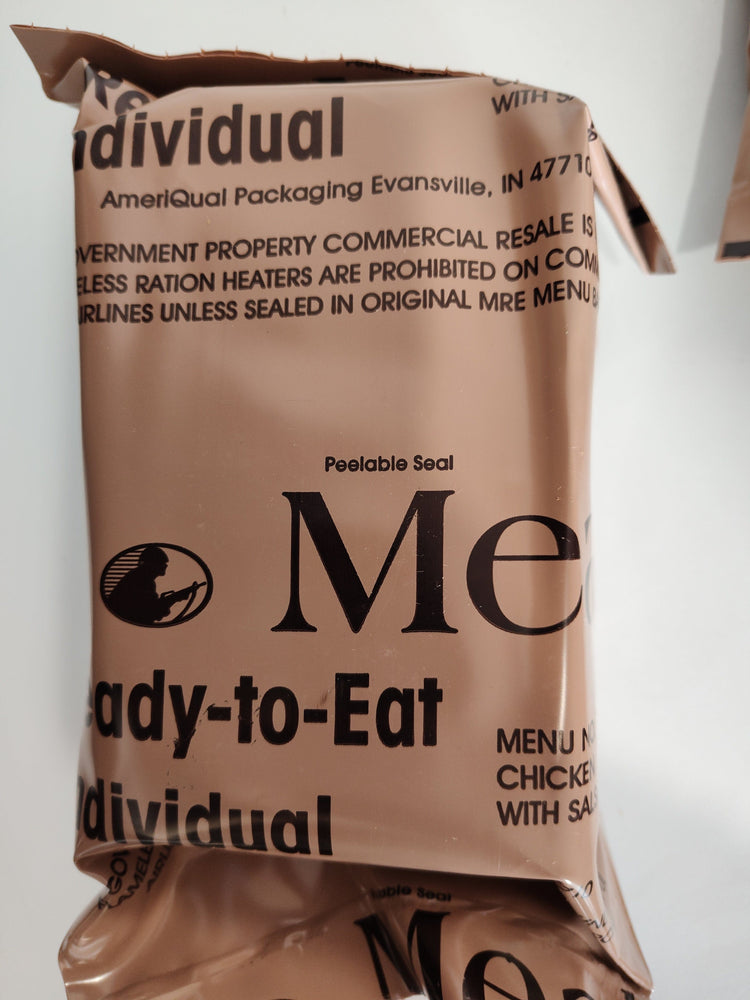 Rare and Discontinued Vintage USA MRE Menus