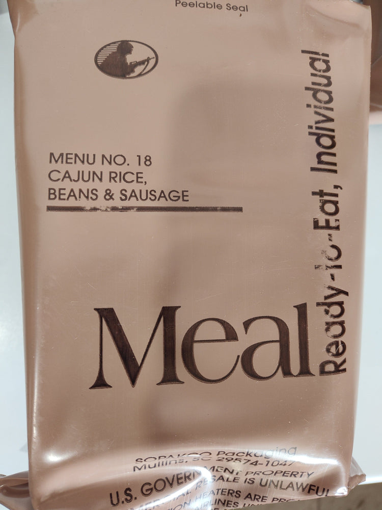 Rare and Discontinued Vintage USA MRE Menus