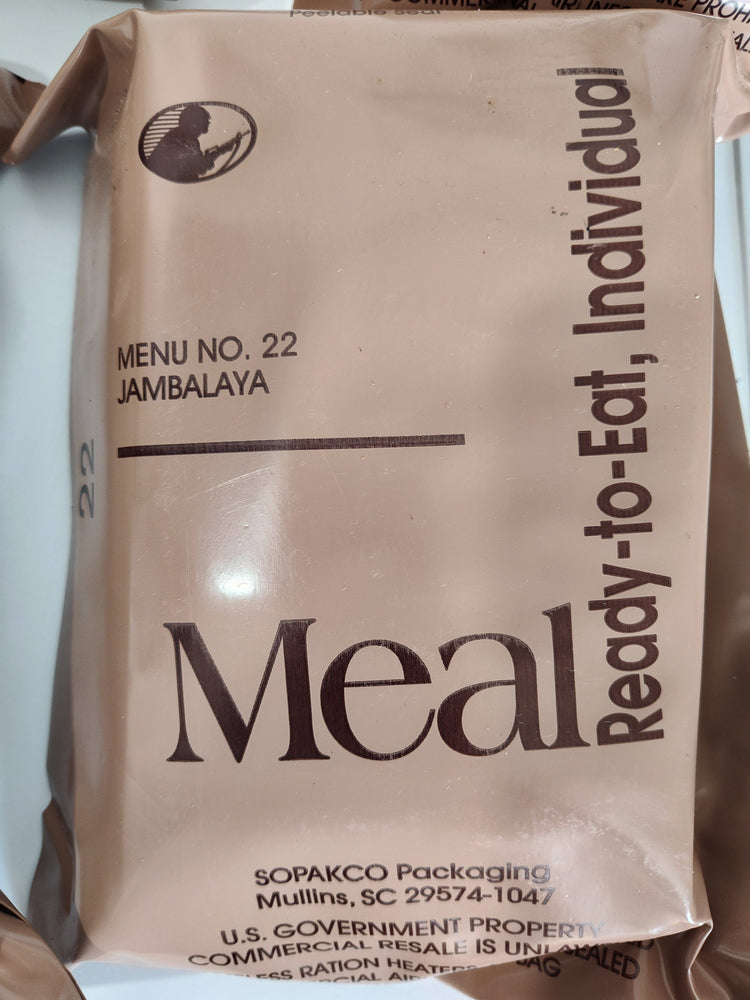 Rare and Discontinued Vintage USA MRE Menus