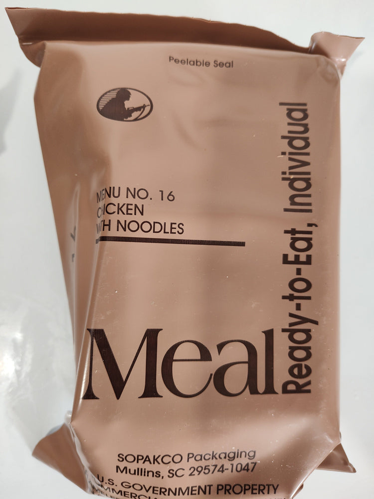 Rare and Discontinued Vintage USA MRE Menus