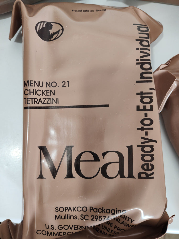 Rare and Discontinued Vintage USA MRE Menus