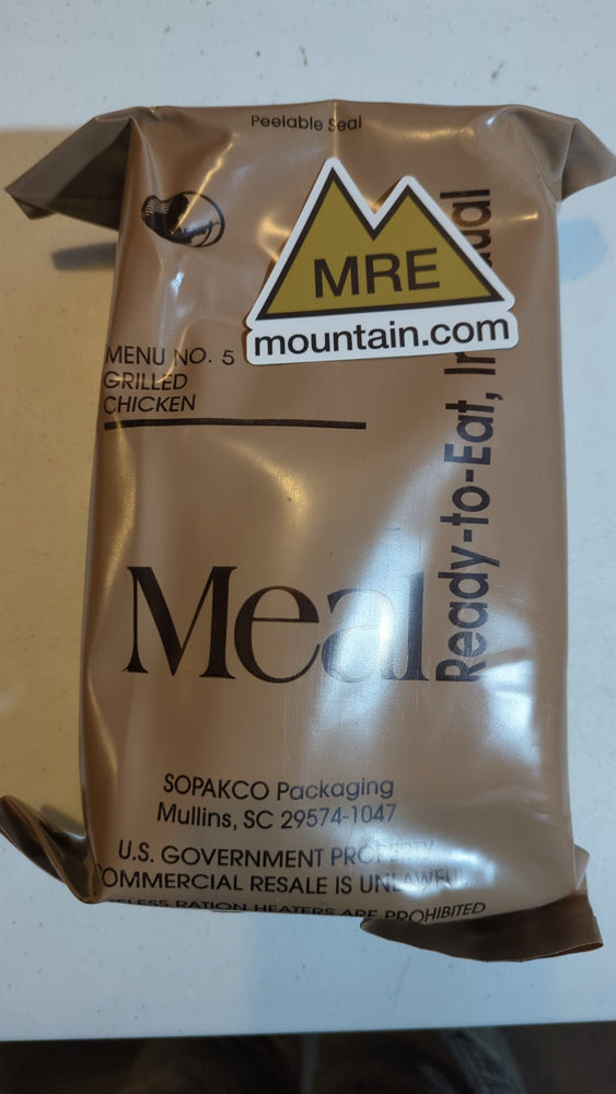 Rare and Discontinued Vintage USA MRE Menus