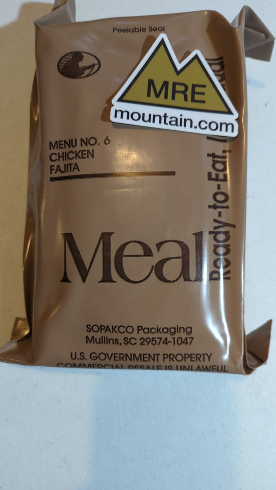 Rare and Discontinued Vintage USA MRE Menus