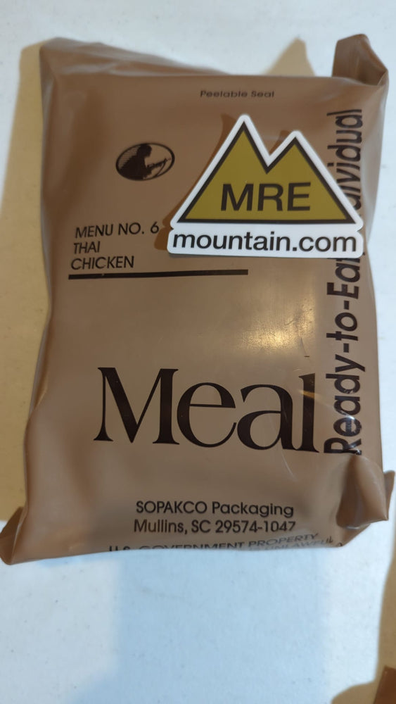 Rare and Discontinued Vintage USA MRE Menus