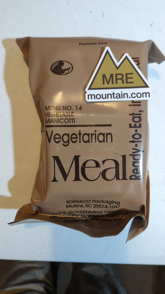 Rare and Discontinued Vintage USA MRE Menus