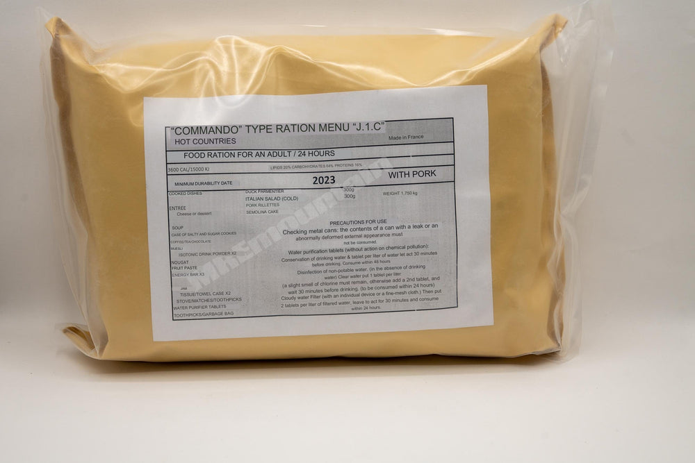 French Army Commando 24 hour MRE