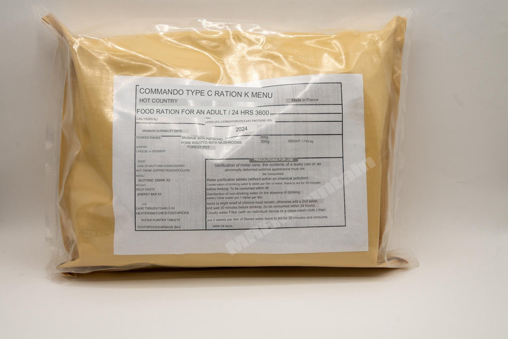 French Army Commando 24 hour MRE