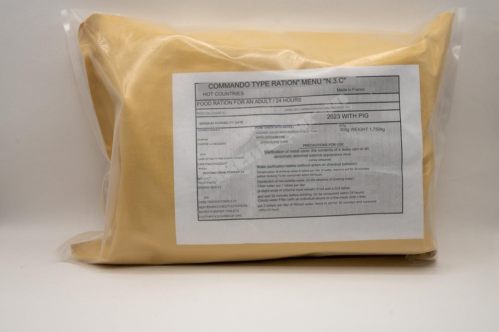 French Army Commando 24 hour MRE