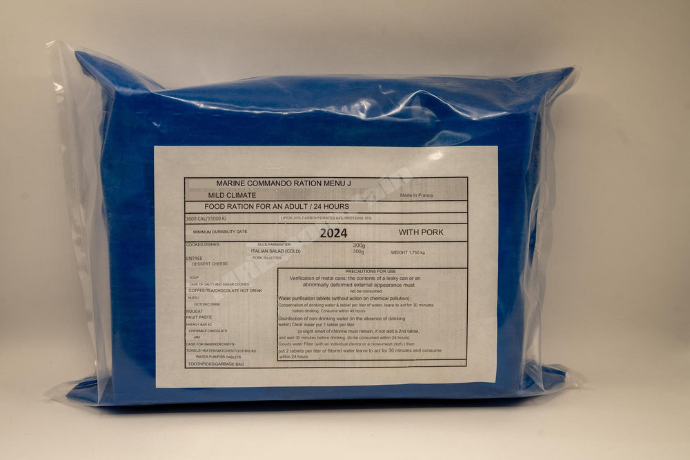 French Army Commando 24 hour MRE