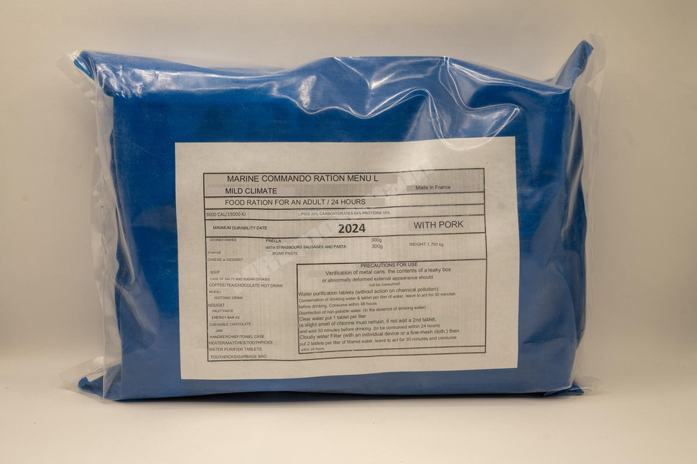 French Army Commando 24 hour MRE