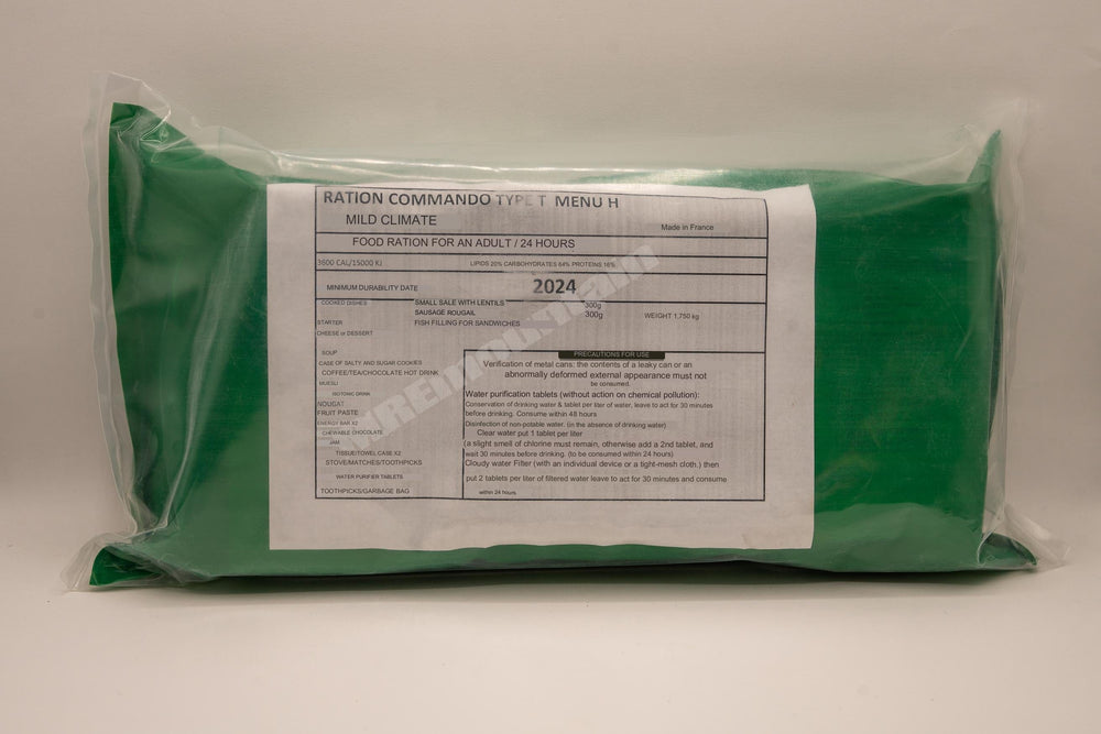 French Army Commando 24 hour MRE