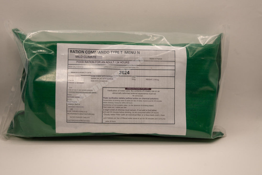 French Army Commando 24 hour MRE