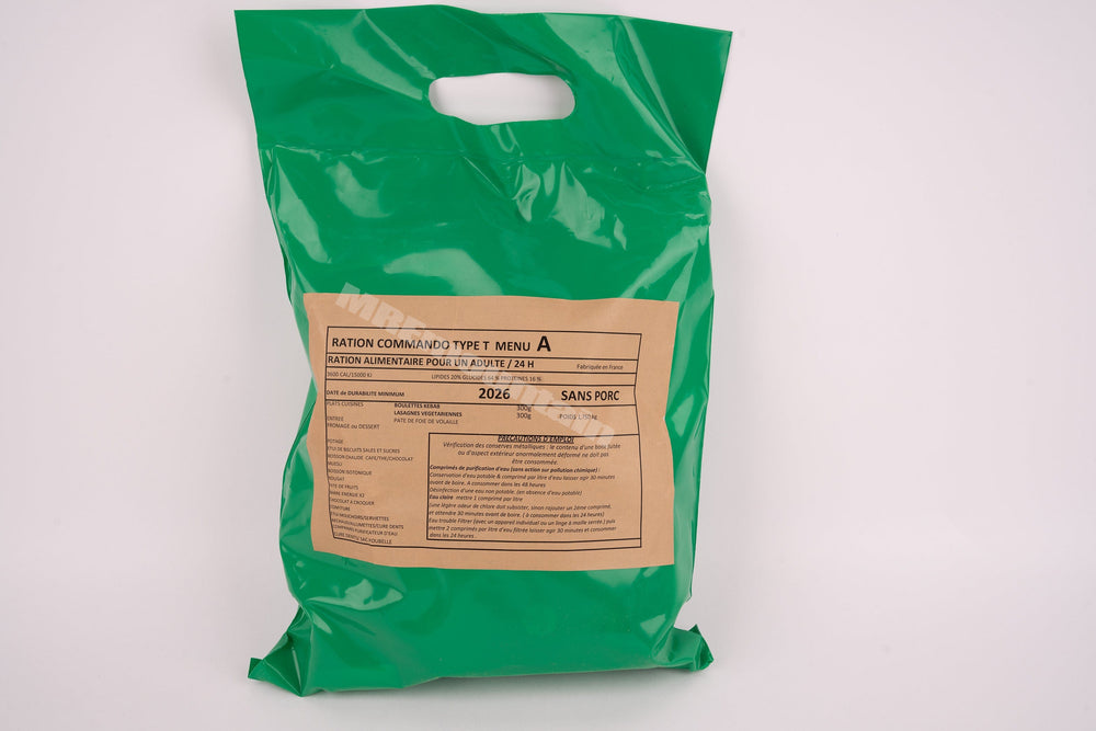 French Army Commando 24 hour MRE