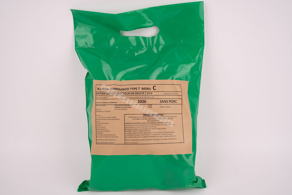 French Army Commando 24 hour MRE
