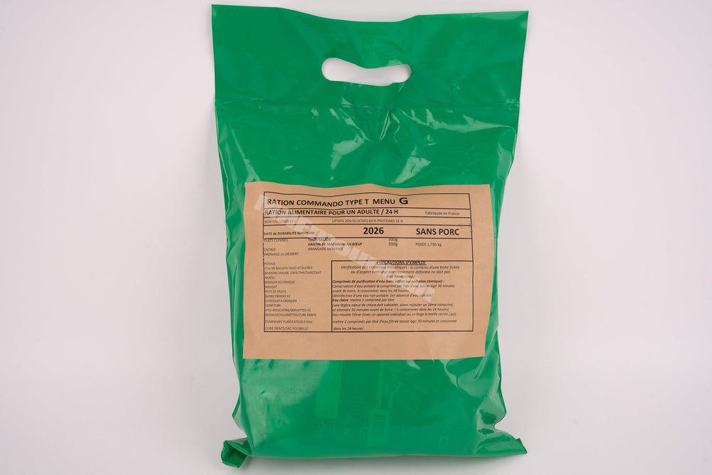 French Army Commando 24 hour MRE