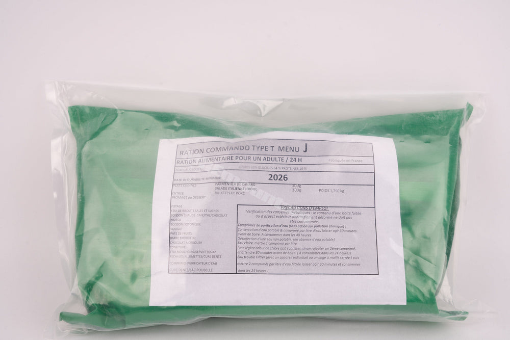 French Army Commando 24 hour MRE