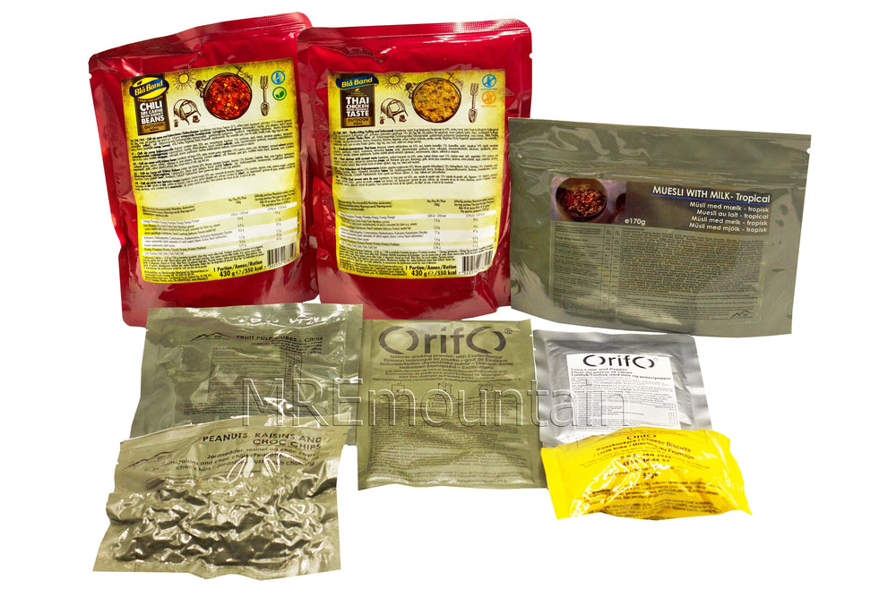 Swedish Armed Forces 24 Hour Combat Ration Pack 4600kcal