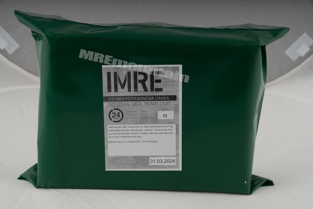 Czech IMRE 24 hour MRE
