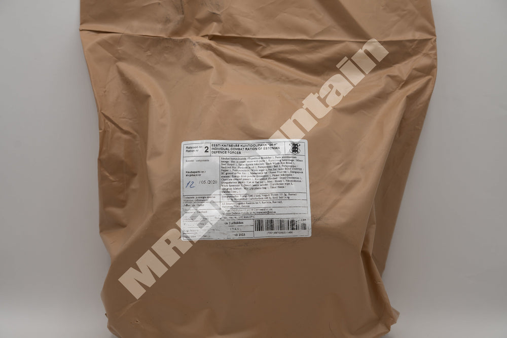 Estonia 24 hour Combat Ration Pack