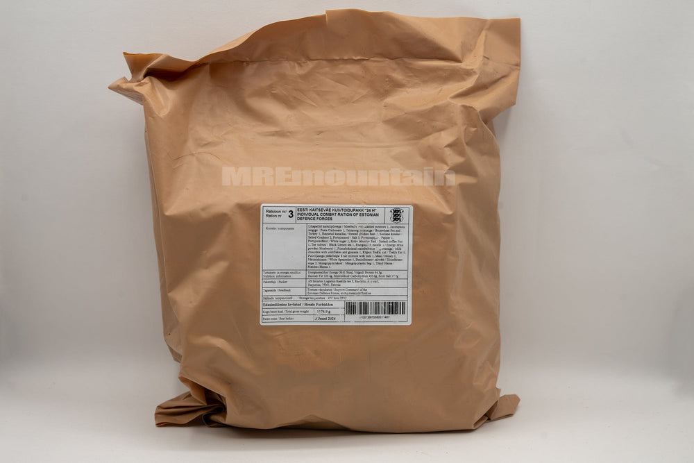 Estonia 24 hour Combat Ration Pack