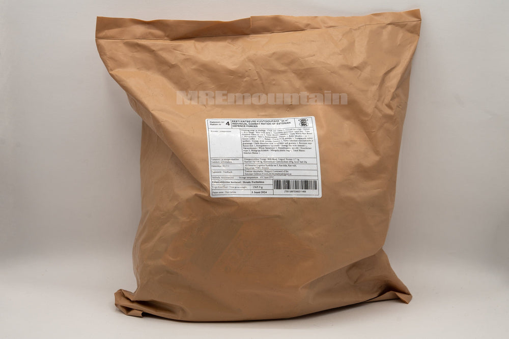 Estonia 24 hour Combat Ration Pack