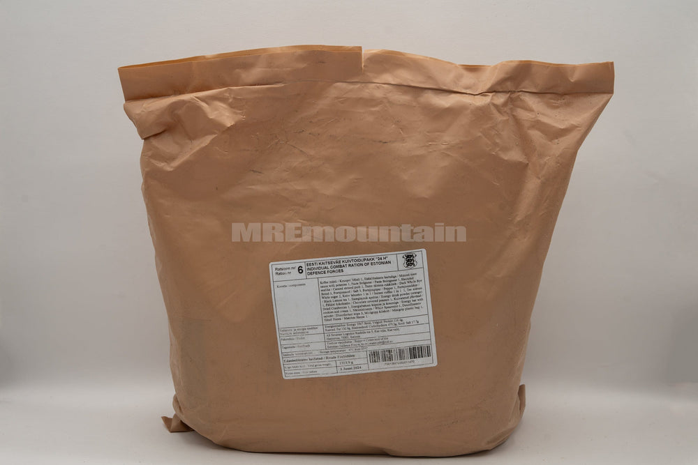 Estonia 24 hour Combat Ration Pack