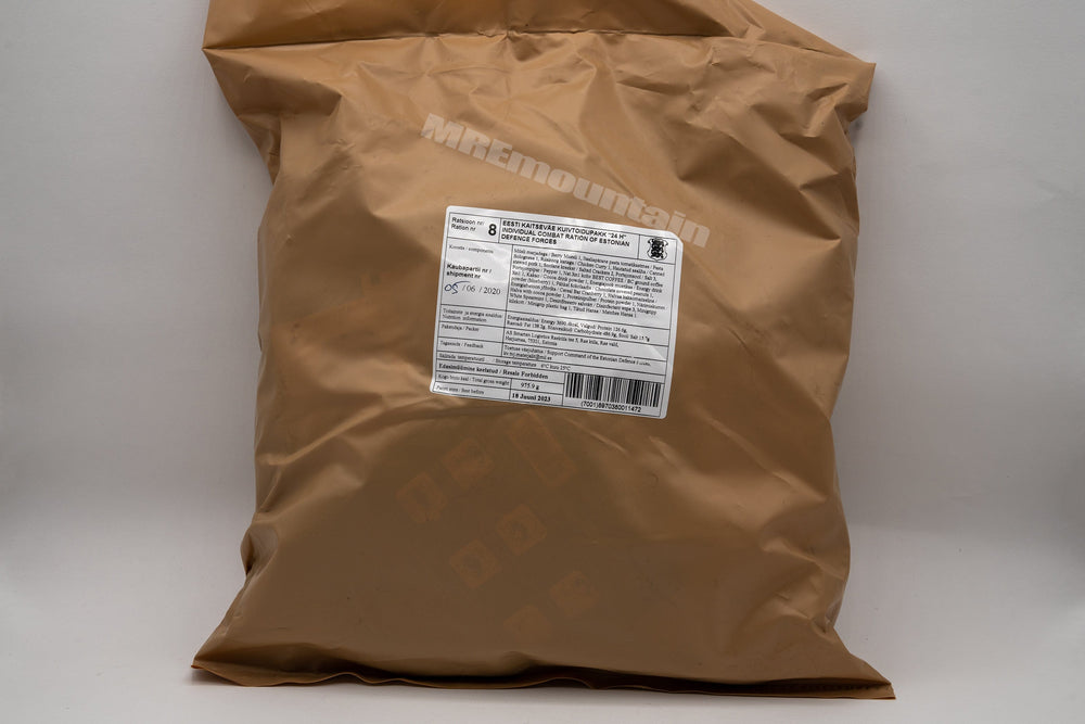 Estonia 24 hour Combat Ration Pack
