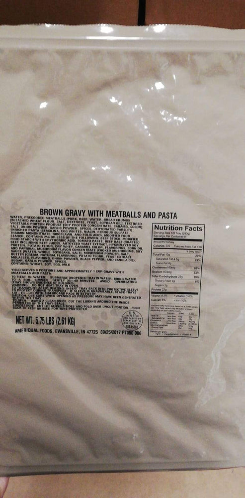 USA Unitized Group Ration UGR