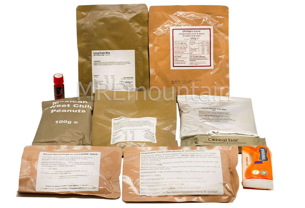 British UK 24 hour combat Operational Ration Pack (ORP)