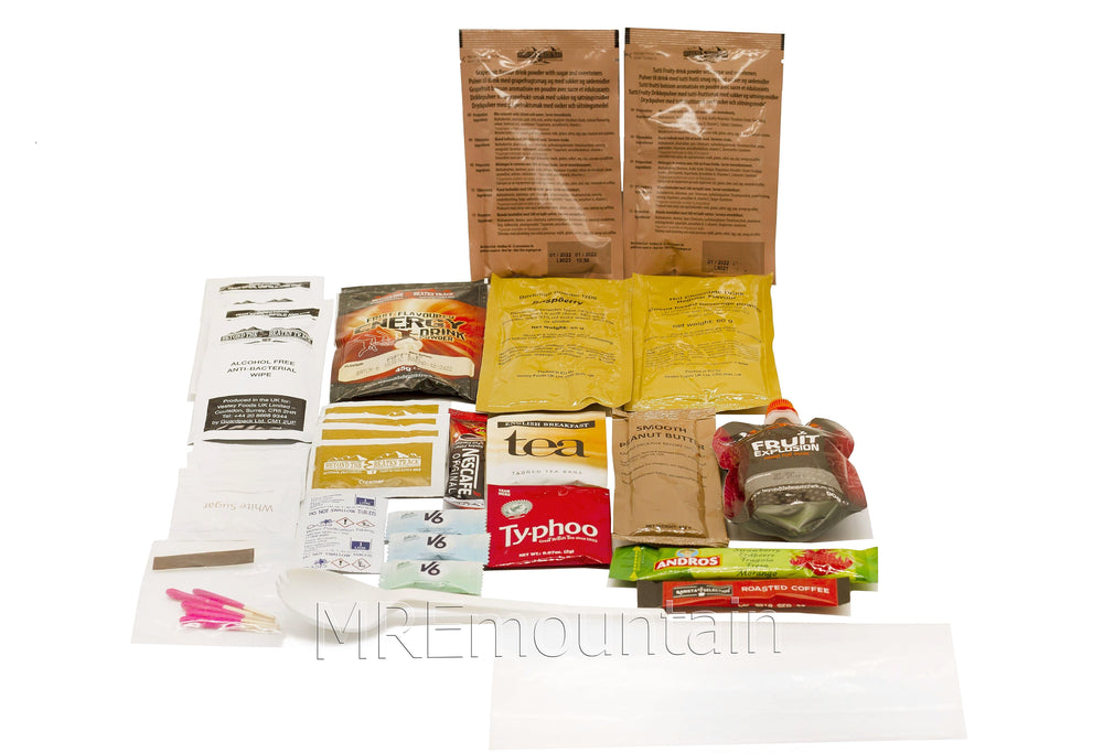 British UK 24 hour combat Operational Ration Pack (ORP)