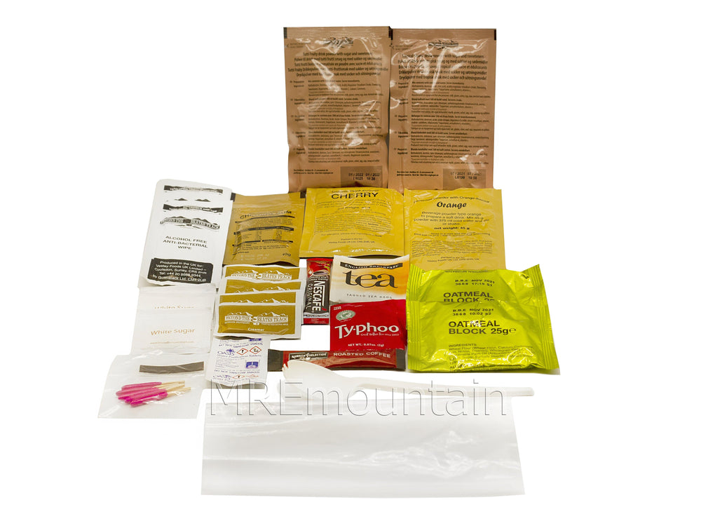 British UK 24 hour combat Operational Ration Pack (ORP)