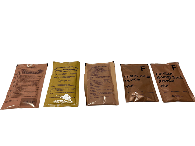 British UK 24 hour combat Operational Ration Pack (ORP)