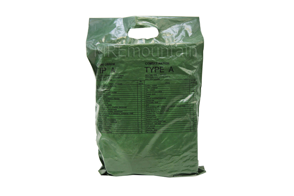 Slovenian Armed Forces 24 hour combat ration pack