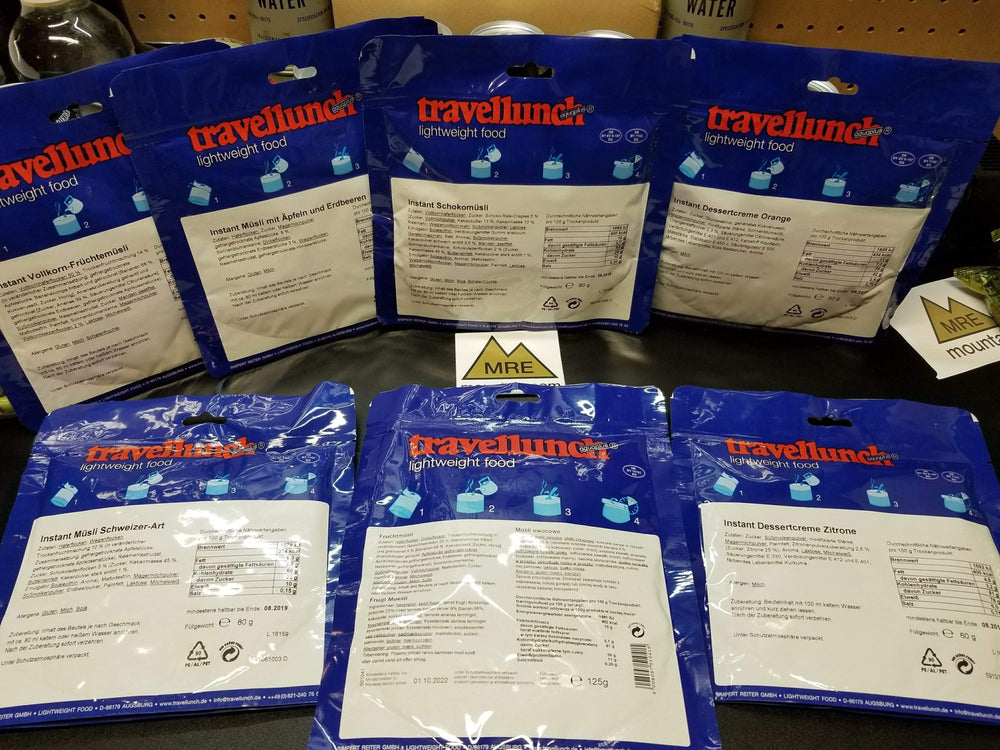 Travellunch Lightweight Food